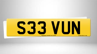 Registration S33 VUN